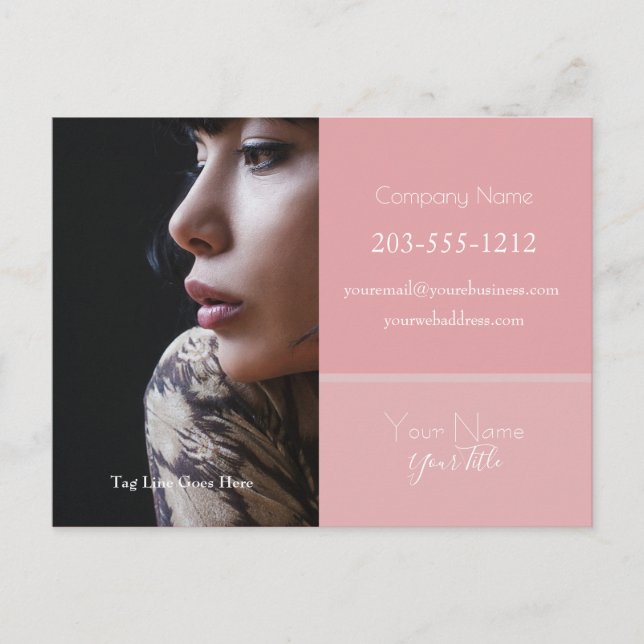 Cartão Postal Cartão-postal de publicidade profissional - HAMbyW (Frente)