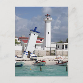 Cartão Postal Cartão-postal de Puerto Morelos