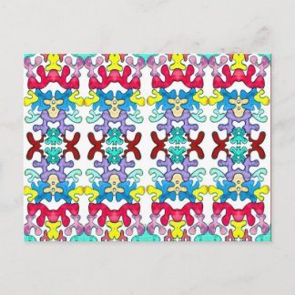 Cartão Postal Cartão-postal de quebra-cabeça