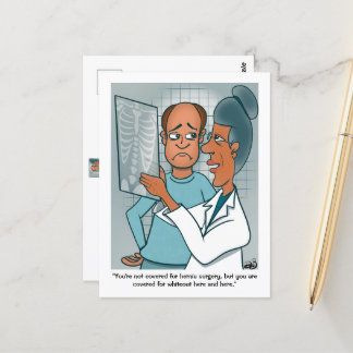 Cartão Postal Cartão-postal de Raios X