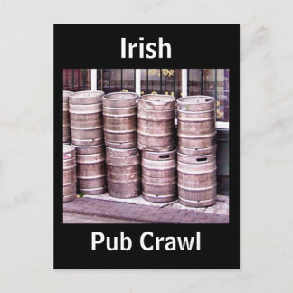 Cartão Postal Cartão-postal de Rastreio Pub Irlandês
