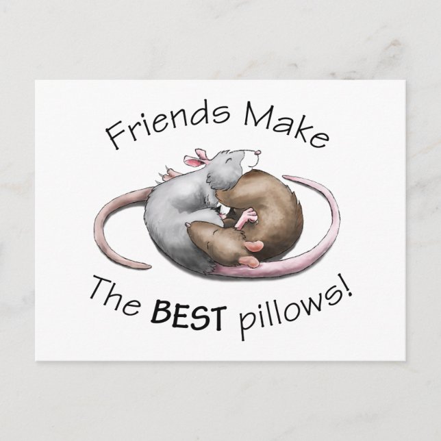 Cartão Postal Cartão-postal de Rato Cortado (Frente)