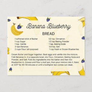 Cartão Postal Cartão-postal de recebimento de pão azul-berço