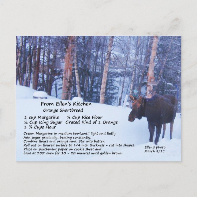 Cartão Postal Cartão-postal de recebimento de pão-duro (Frente)