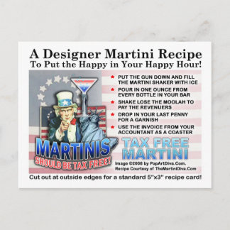 Cartão Postal Cartão-postal de recebimento de Piada Martini isen