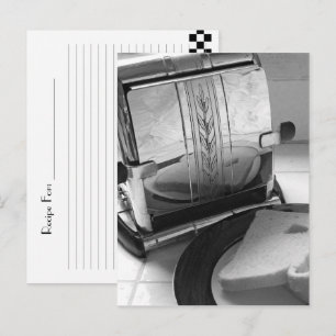 Cartão Postal Cartão-postal de recebimento de torradeira Vintage