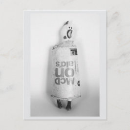 Cartão Postal Cartão-postal de Reciclar de frango de borracha