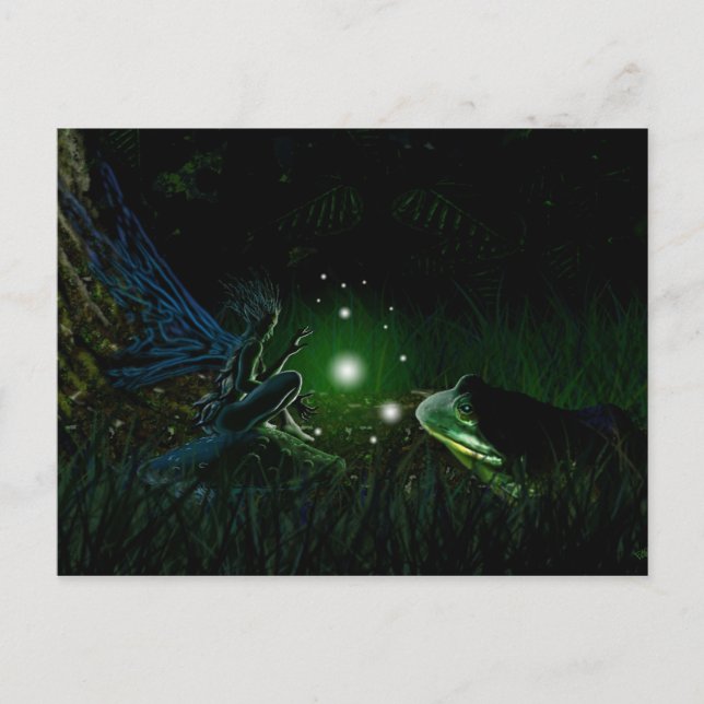 Cartão Postal Cartão-postal de reunião da meia-noite (Frente)