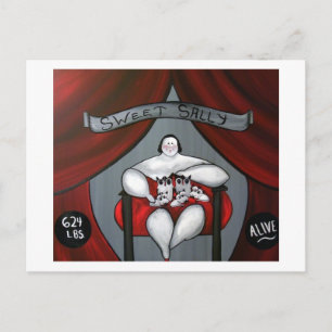 Cartão Postal Cartão-postal de Sally Doce