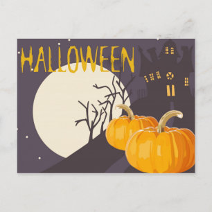 Cartão Postal Cartão-postal de saudações do Halloween