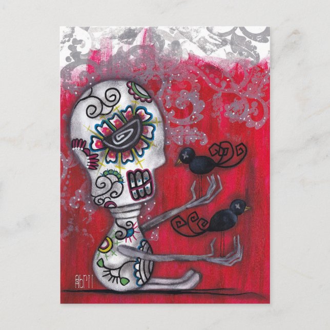 Cartão Postal Cartão-postal de Segredos Crow (Frente)