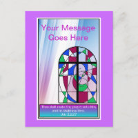 Cartão-postal de Seguimento da Igreja