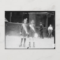 Cartão-postal de simpatizantes de greve