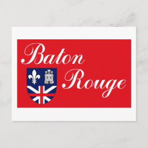 Cartão Postal Cartão-postal de Sinalizador de Rota Baton