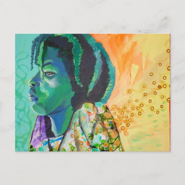 Cartão Postal Cartão-postal de sonho Black Boy (Frente)