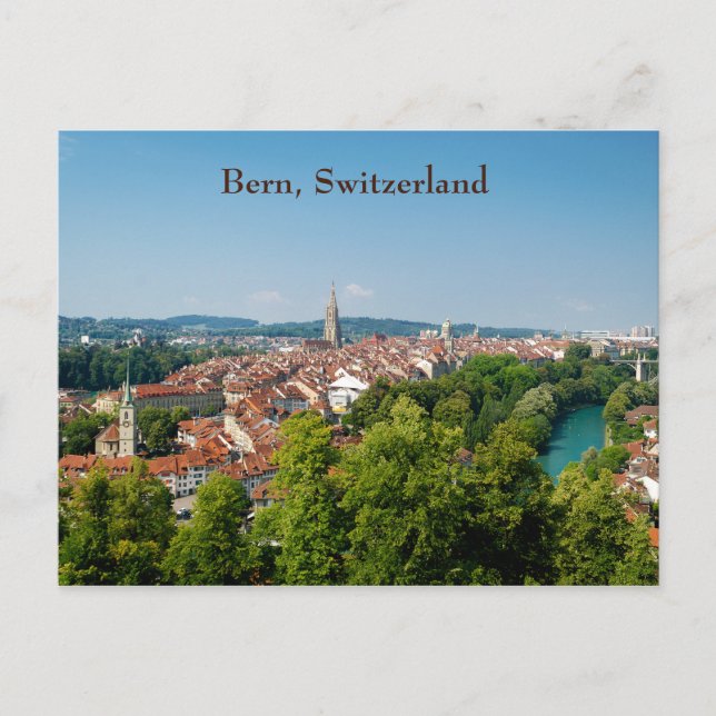 Cartão Postal Cartão-postal de Suiça Bern (Frente)