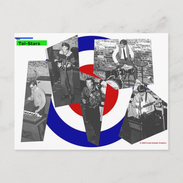 Cartão Postal Cartão-postal de Tel-stars (Frente)