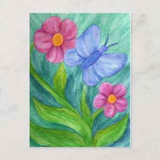 Cartão Postal Cartão-postal de transformação e crescimento