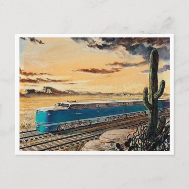 Cartão Postal Cartão-postal de transporte clássico (Frente)