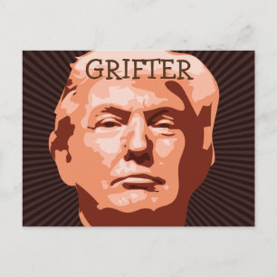 Cartão Postal Cartão-postal de Trapaceiro do Trump