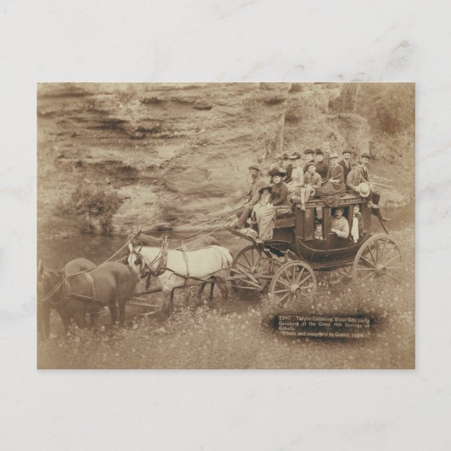 Cartão Postal Cartão-postal de Treinamento Tallyho (Frente)