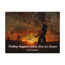 Cartão-postal de troca de pneu de criança