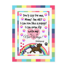 Cartão-postal de Trote de Chocolate Labrador