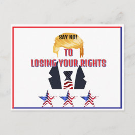 Cartão Postal Cartão-postal de trunfo endereçado ao seu senador