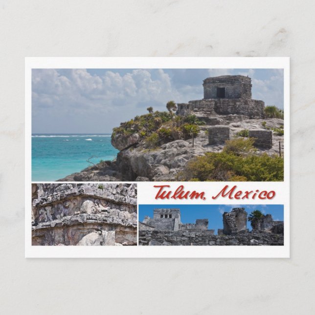 Cartão Postal Cartão-postal de Tulum, México (Frente)