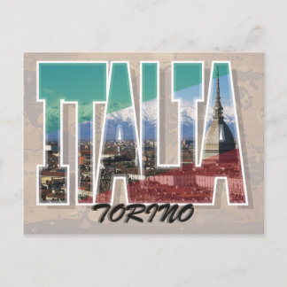 Cartão Postal Cartão-postal de Turim, Itália