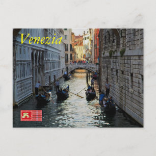 Cartão Postal Cartão-postal de Veneza
