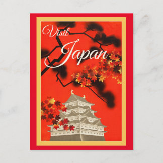 Cartão Postal Cartão-postal de Viagens vintage JAPÃO