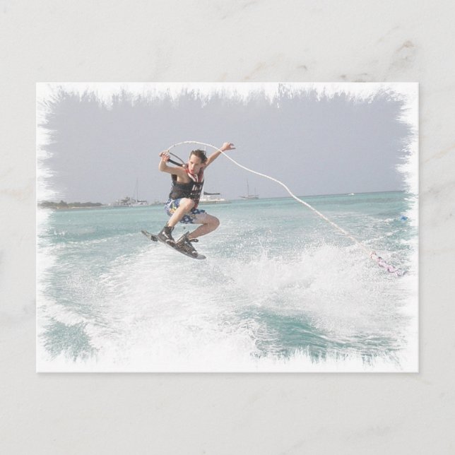 Cartão Postal Cartão-postal de Wakeboard (Frente)