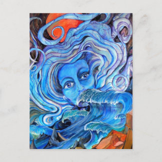 Cartão Postal Cartão-postal de Waters Stormy