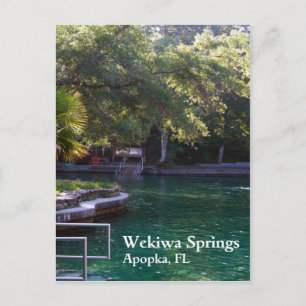 Cartão Postal Cartão-postal de Wekiwa Springs, Apopka, FL
