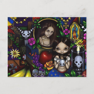 Cartão Postal Cartão-postal "Dia de los Muertos"
