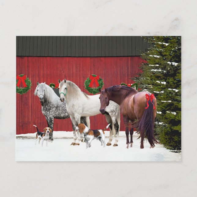 Cartão Postal Cartão-postal "Dia de Natal" (Frente)