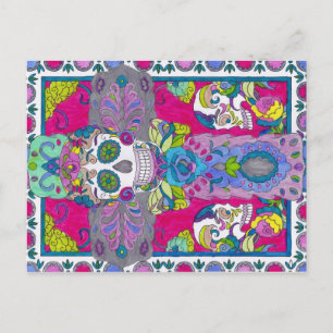 Cartão Postal Cartão-postal - Dia dos Mortos 7