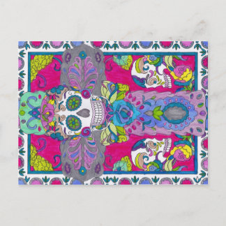 Cartão Postal Cartão-postal - Dia dos Mortos 7