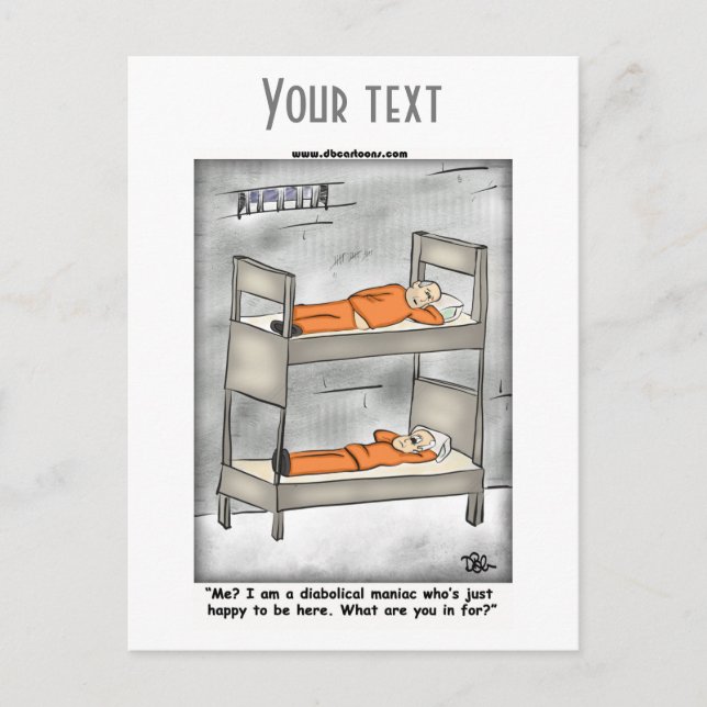 Cartão Postal Cartão-postal Diabólico (Frente)