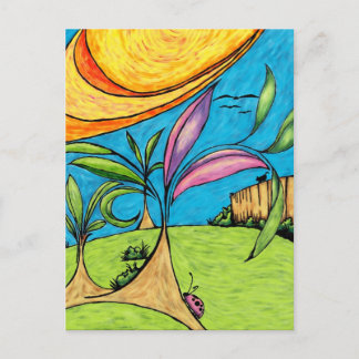 Cartão Postal Cartão-postal, Diversão de Verão no Quintal