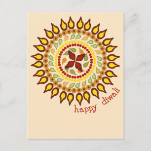 Cartão Postal Cartão-postal Diwali