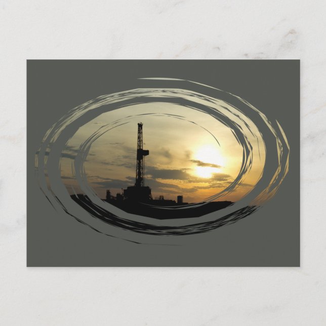 Cartão Postal Cartão-postal do anel de perfuração (Frente)