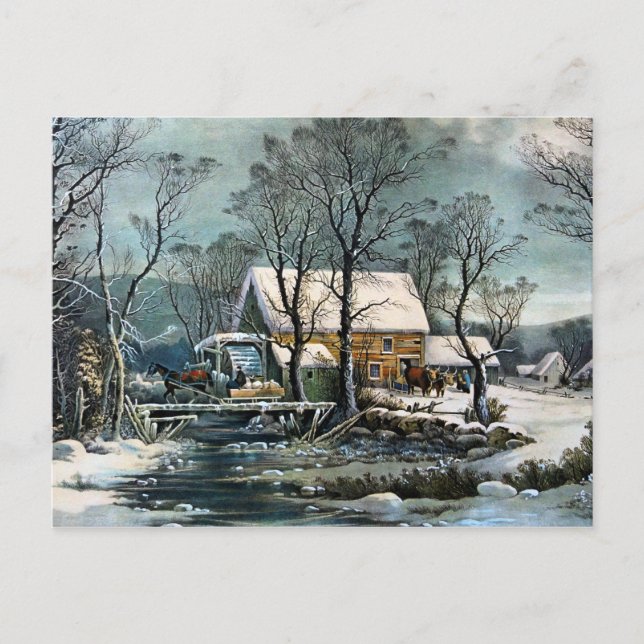 Cartão Postal Cartão-postal do Antigo Grist (Frente)