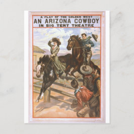 Cartão Postal Cartão-postal do Arizona Cowboy