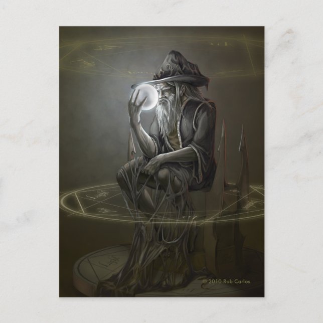 Cartão Postal Cartão-postal do Assistente do Thinker (Frente)