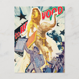 Cartão Postal Cartão-postal do Ator de Filme Hollywood