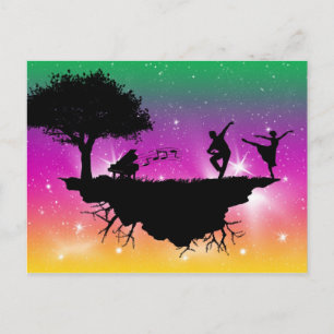 Cartão Postal Cartão-postal do Balé Sky