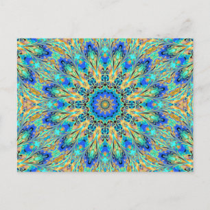 Cartão Postal Cartão-postal do Calendário 2013 do kaleidoscope