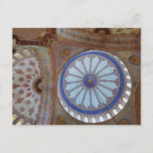 Cartão Postal Cartão-postal do calendário da Mesquita Azul 2012